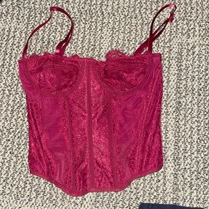 Red Corset Top